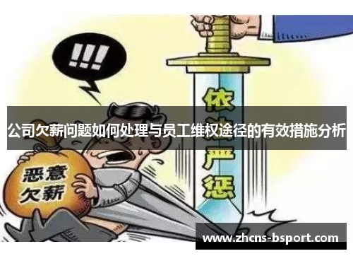 公司欠薪问题如何处理与员工维权途径的有效措施分析