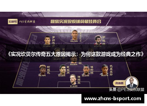 《实况坎贝尔传奇五大原因揭示:为何这款游戏成为经典之作》 《实况坎贝尔传奇五大原因揭示:为何这款游戏成为经典之作》